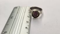 Pierścionek Turmalin Arbuzowy r.14 Srebro 925 - 10