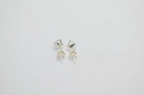 Kolczyki multikolorowe kostki, kryształ subtelny blask srebro 925 - 10