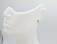 Kolczyki multikolorowe kostki, kryształ subtelny blask srebro 925 - 4