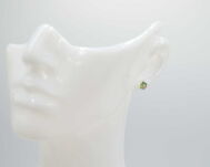 Kolczyki multikolorowe kostki, kryształ subtelny blask srebro 925 - 8