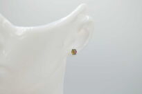 Kolczyki multikolorowe kostki, kryształ subtelny blask srebro 925 - 2