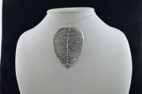 Zawieszka Liść Srebro 925 - 2