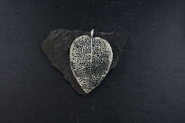 Zawieszka Liść Srebro 925 - 9