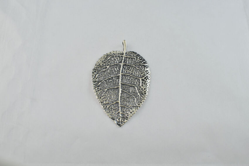 Zawieszka Liść Srebro 925
