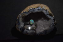 Pierścionek Opal Etiopski r.10 Srebro 925 Rękodzieło - 10