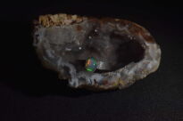 Pierścionek Opal Etiopski r.10 Srebro 925 Rękodzieło - 11