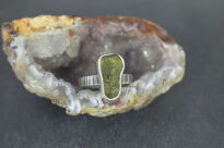 Pierścionek Mołdawit Wełtawit r.11 Srebro 925 - 3