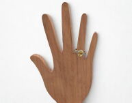 Srebrny pierścionek z cytrynem – rozmiar 16 Srebro 925 - 3