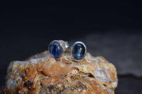 Kolczyki Cyanit Sztyft, Kianit Srebro 925 - 14