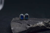 Kolczyki Cyanit Sztyft, Kianit Srebro 925 - 6