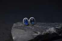 Kolczyki Cyanit Sztyft, Kianit Srebro 925 - 2