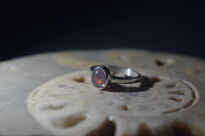 Pierścionek Opal Meksyk Contraluz r.8,5 Srebro 925 - 14