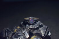 Pierścionek Opal Meksyk Contraluz r.8,5 Srebro 925 - 8