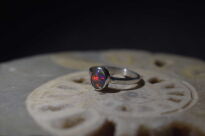 Pierścionek Opal Meksyk Contraluz r.8,5 Srebro 925 - 9