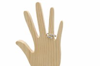 Srebrny pierścionek regulowany Wąż Żmija Srebro 925 Rodowane - 8