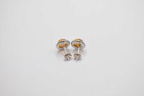 Kolczyki Sztyft Bursztyn Srebro 925 Naturalny Bursztyn Bałtycki - 9