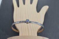 Bransoleta z Opalem Meksykańskim Kantera Srebro 925 Rękodzieło - 4