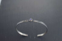 Bransoleta z Opalem Meksykańskim Kantera Srebro 925 Rękodzieło - 5