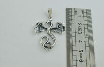 Zawieszka Smok Srebro 925 - 9