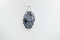 Wisiorek Zawieszka Larvikit Srebro 925 - 6