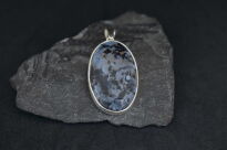 Wisiorek Zawieszka Larvikit Srebro 925 - 13