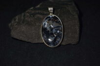 Wisiorek Zawieszka Larvikit Srebro 925 - 5