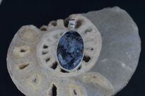 Wisiorek Zawieszka Larvikit Srebro 925 - 3