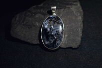 Wisiorek Zawieszka Larvikit Srebro 925 - 8