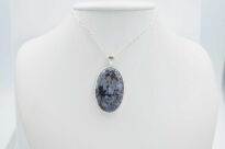 Wisiorek Zawieszka Larvikit Srebro 925 - 9