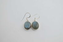 Kolczyki Wiszące Labradoryt Srebro 925 - 6