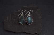 Kolczyki Wiszące Labradoryt Srebro 925 - 3