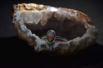 Pierścionek Opal Etiospki Wello r.11 Srebro 925 - 3