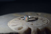 Pierścionek Opal Etiospki Wello r.11 Srebro 925 - 5