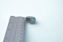 Pierścień Opal Etiopski Wello Srebro 925 Rękodzieło - 12