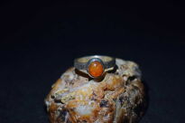 Pierścień Opal Meksyk Fire Ognisty r.13 Srebro 925 - 6