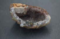 Srebrne kolczyki sztyfty z labradorytem minimalizm Srebro 925 zielona poświata - 2