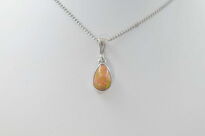 Malutki Wisiorek Ciemny Opal Etiopia Srebro 925 - 4