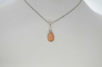 Malutki Wisiorek Ciemny Opal Etiopia Srebro 925 - 6