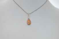 Malutki Wisiorek Ciemny Opal Etiopia Srebro 925 - 8