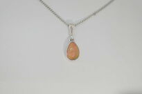 Malutki Wisiorek Ciemny Opal Etiopia Srebro 925 - 10