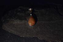 Malutki Wisiorek Ciemny Opal Etiopia Srebro 925 - 11