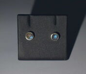 Kolczyki Labradoryt Sztyft Srebro 925 - 12