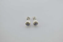 Kolczyki Labradoryt Sztyft Srebro 925 - 2