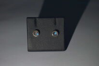 Kolczyki Labradoryt Sztyft Srebro 925 - 5