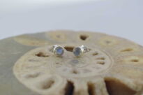 Kolczyki Labradoryt Sztyft Srebro 925 - 9