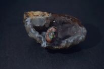 Pierścionek srebro 925 z opalem kantera – Meksyk, unikat, ręcznie wykonany - 11