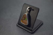 Srebrny wisiorek z opalem boulder Australia Srebro 925 Rękodzieło - 14