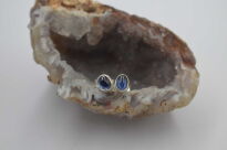 Kolczyki Cyanit Sztyft Kianit Srebro 925 - 3