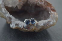 Kolczyki Cyanit Sztyft Kianit Srebro 925 - 6