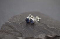 Kolczyki Cyanit Sztyft Kianit Srebro 925 - 5